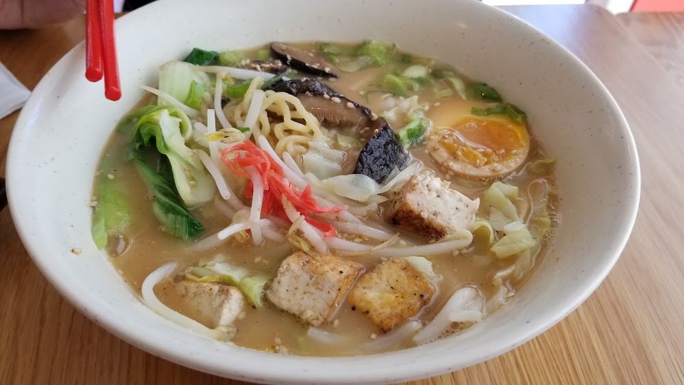 Tofu Ramen Vegetarian